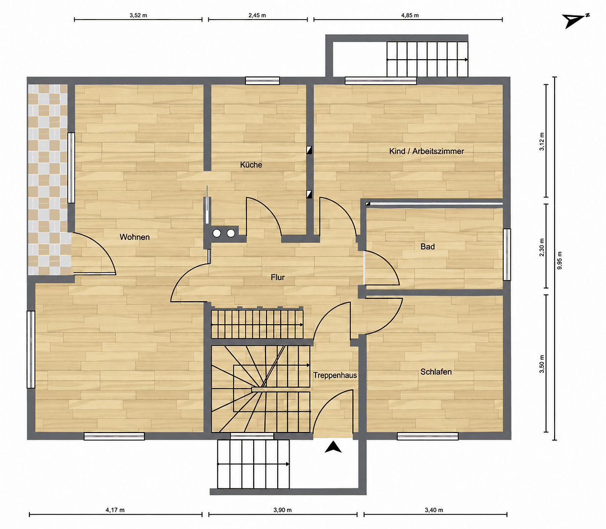 Pronájem bytu 5+1 123 m², Berlin, Berlín Pronájem bytu 5+1 123 m², Berlin, Berlín
