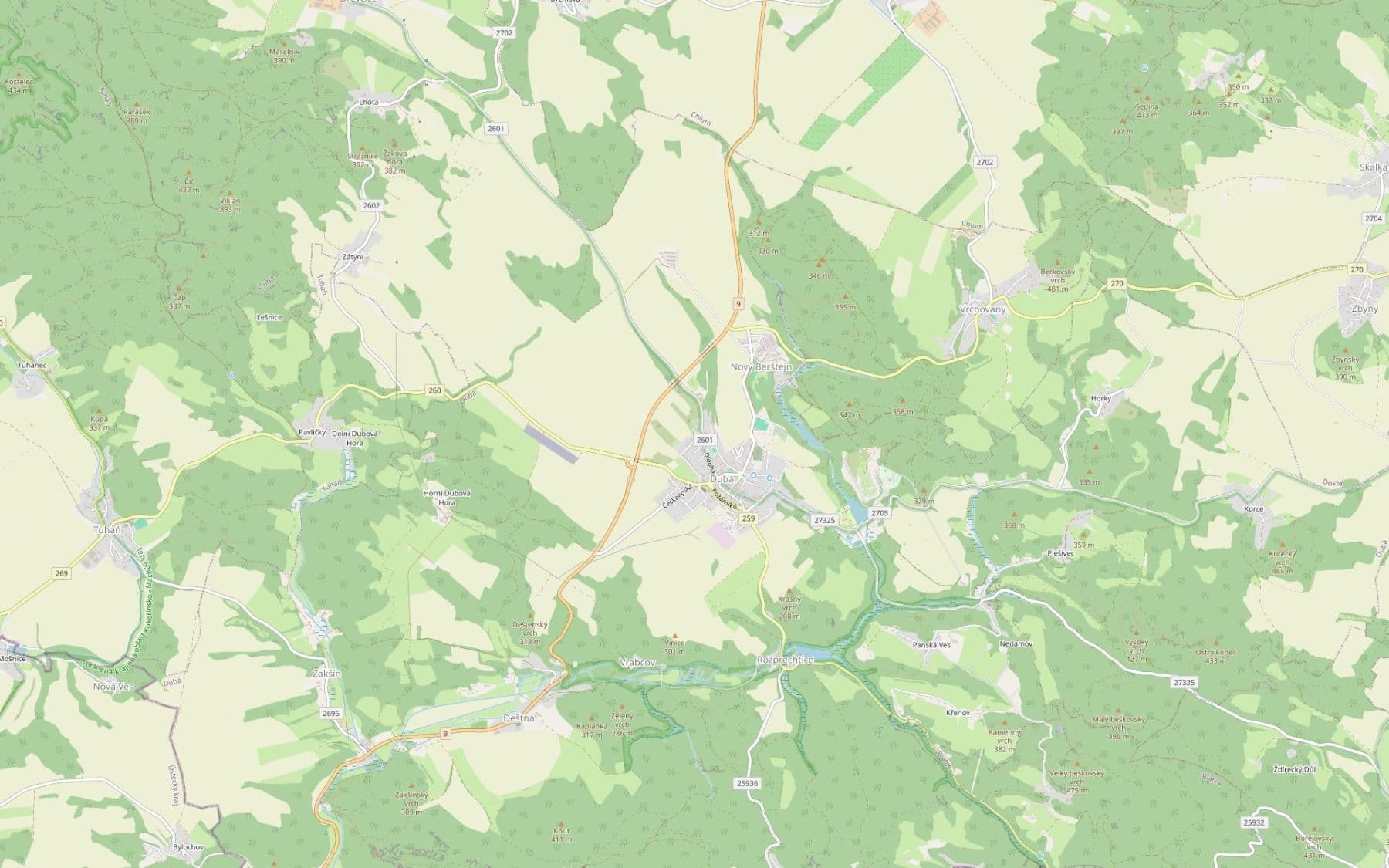 Prodej pozemku 9.603 m², Dubá, Liberecký kraj Prodej pozemku 9.603 m², Dubá, Liberecký kraj
