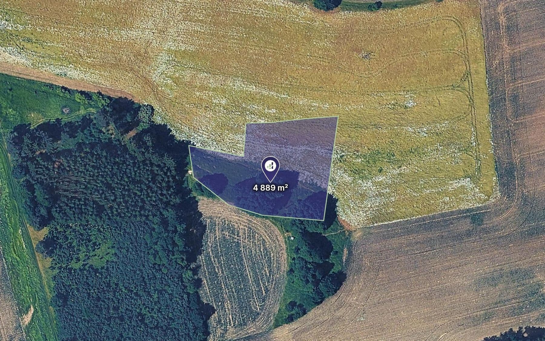 Prodej pozemku 4.889 m², Bystřice, Středočeský kraj Prodej pozemku 4.889 m², Bystřice, Středočeský kraj