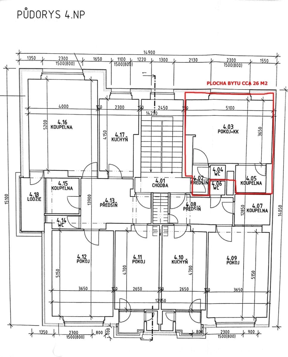 Pronájem bytu 1+kk 26 m², Rybníček, Brno, Jihomoravský kraj Pronájem bytu 1+kk 26 m², Rybníček, Brno, Jihomoravský kraj