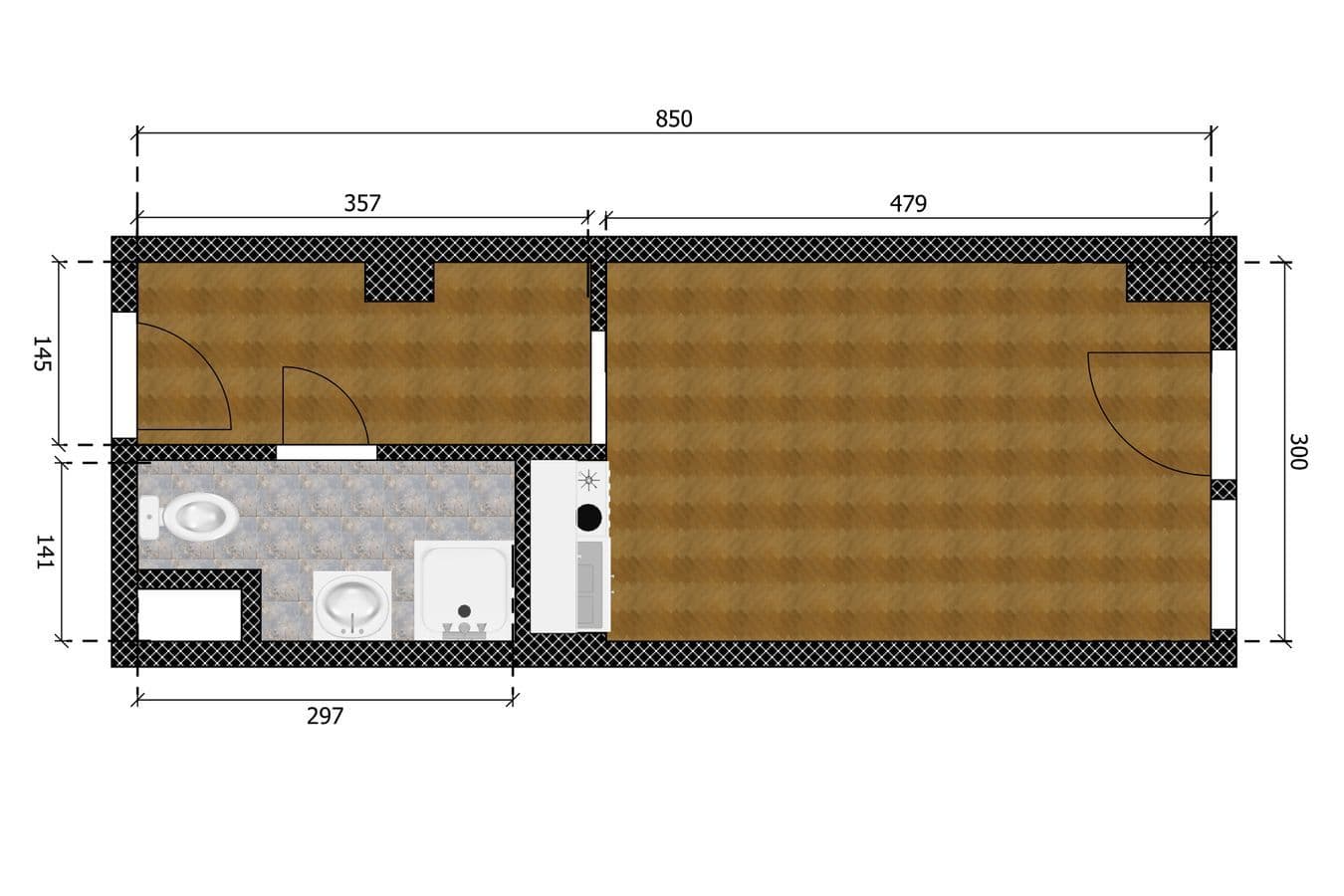 Pronájem bytu 1+kk 27 m², Peroutkova, Praha, Praha Pronájem bytu 1+kk 27 m², Peroutkova, Praha, Praha