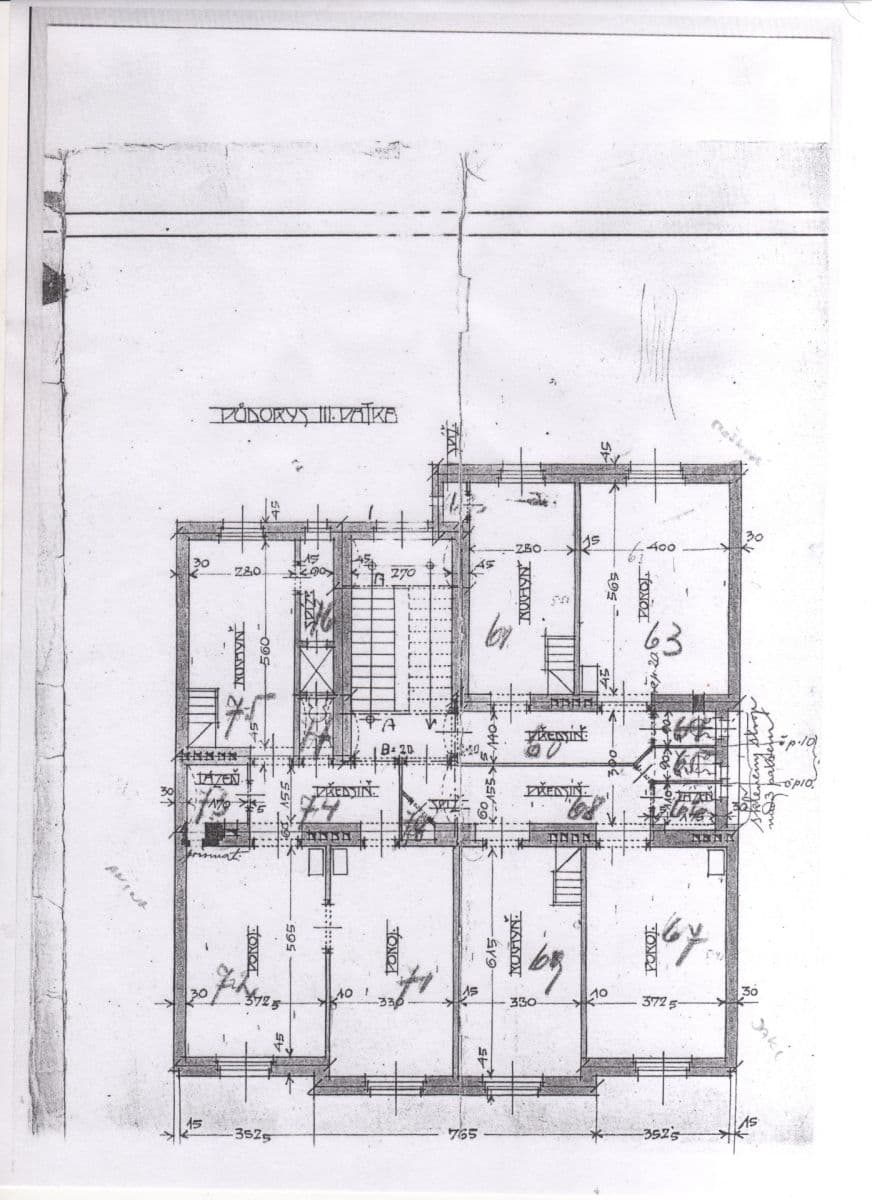 Pronájem bytu 2+1 55 m², Čechova, Praha, Praha Pronájem bytu 2+1 55 m², Čechova, Praha, Praha