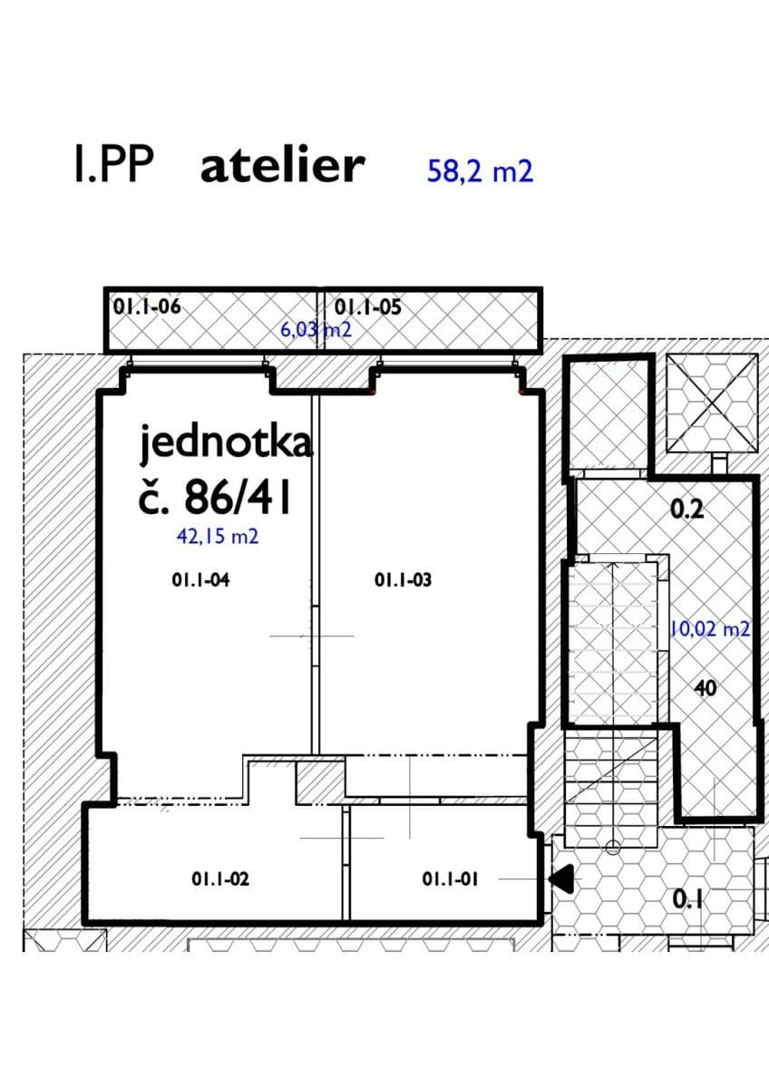 Prodej bytu 2+kk 42 m², Sokolovská, Praha, Praha Prodej bytu 2+kk 42 m², Sokolovská, Praha, Praha