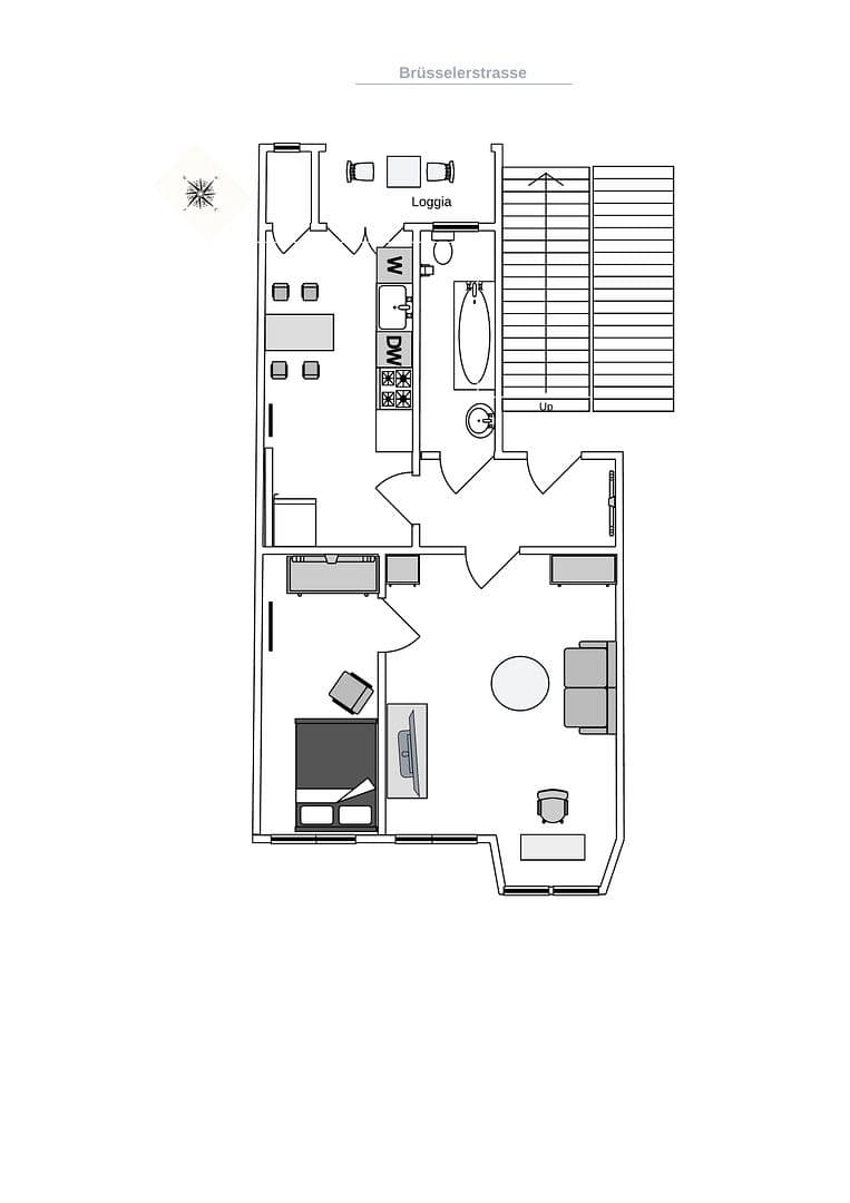 Pronájem bytu 2+1 65 m², Berlin, Berlín Pronájem bytu 2+1 65 m², Berlin, Berlín