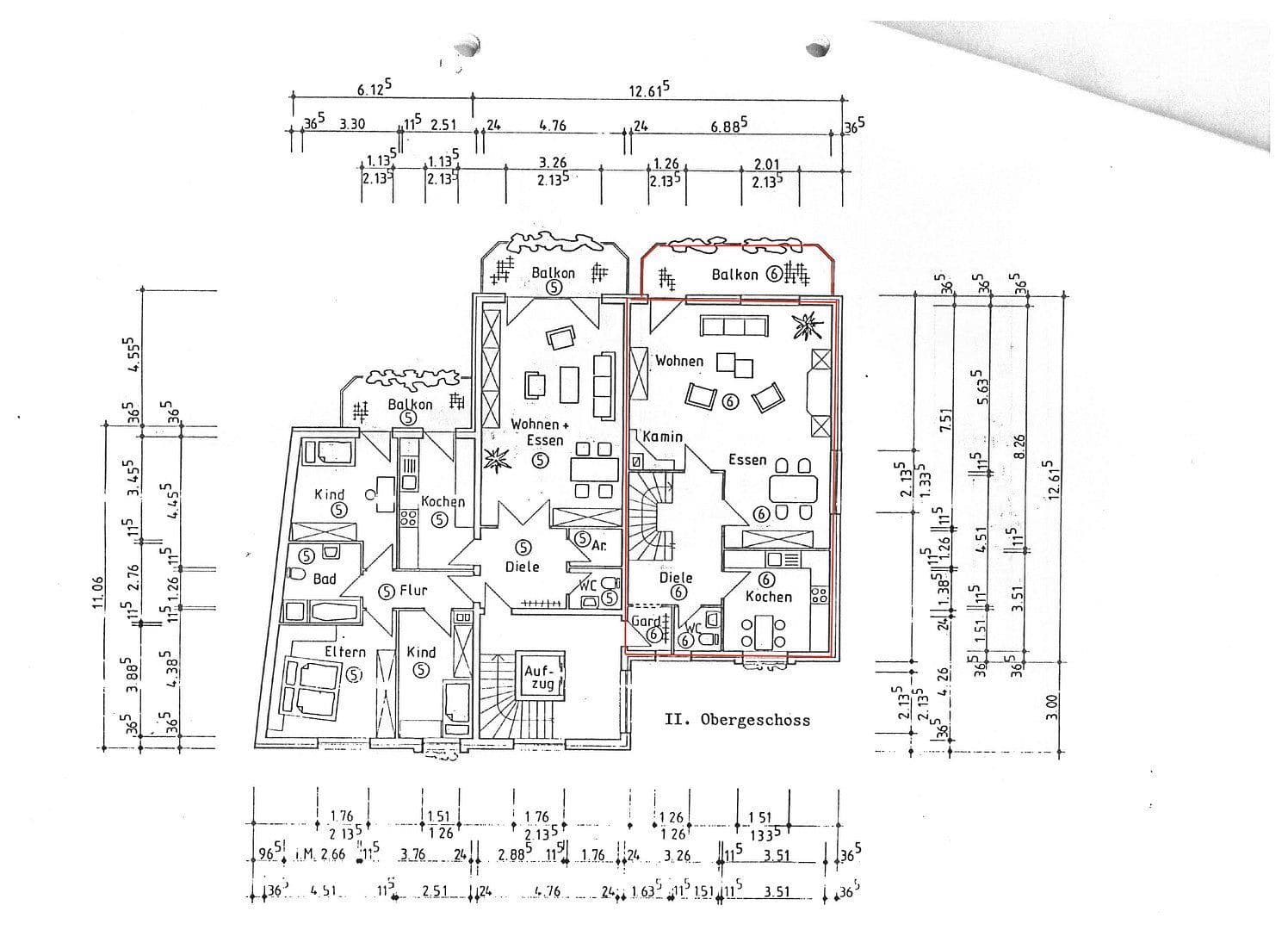 Prodej bytu 4+1 145 m², Raesfeldstraße 45, Münster, Severní Porýní-Vestfálsko Prodej bytu 4+1 145 m², Raesfeldstraße 45, Münster, Severní Porýní-Vestfálsko