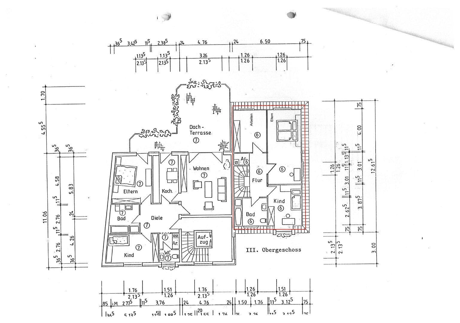 Prodej bytu 4+1 145 m², Raesfeldstraße 45, Münster, Severní Porýní-Vestfálsko Prodej bytu 4+1 145 m², Raesfeldstraße 45, Münster, Severní Porýní-Vestfálsko
