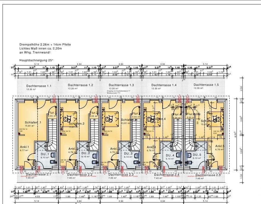 Pronájem domu 145 m², pozemek 44 m², Meiendorferstrasse, 97, Hamburg, Hamburg Pronájem domu 145 m², pozemek 44 m², Meiendorferstrasse, 97, Hamburg, Hamburg