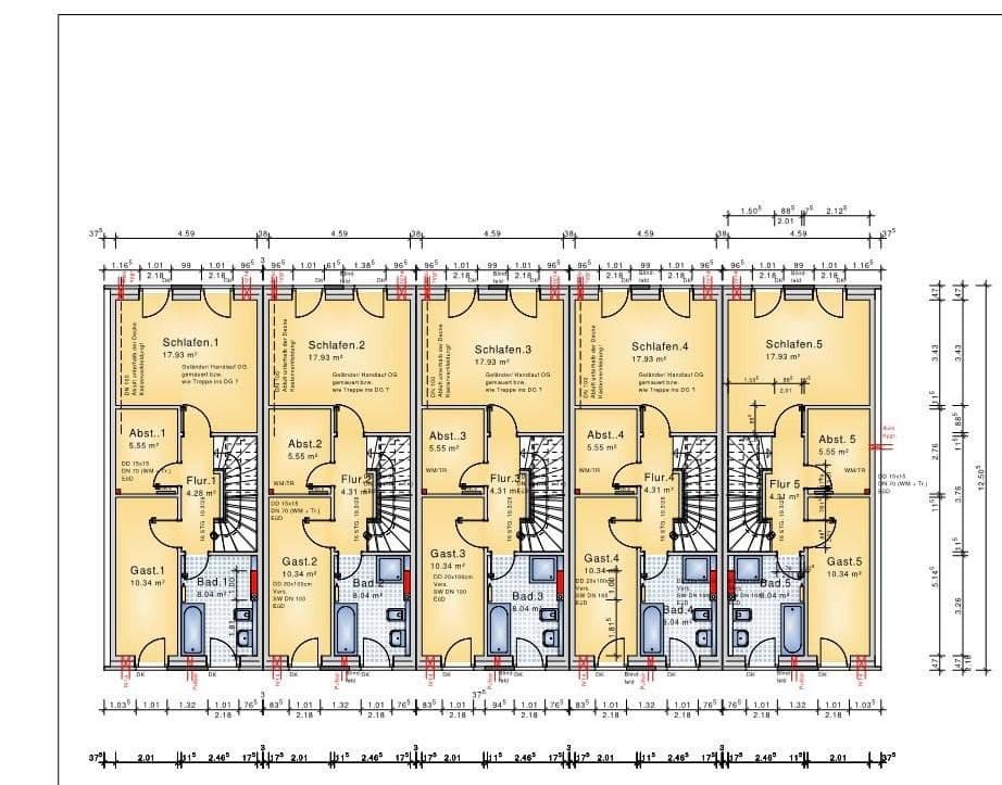Pronájem domu 145 m², pozemek 44 m², Meiendorferstrasse, 97, Hamburg, Hamburg Pronájem domu 145 m², pozemek 44 m², Meiendorferstrasse, 97, Hamburg, Hamburg