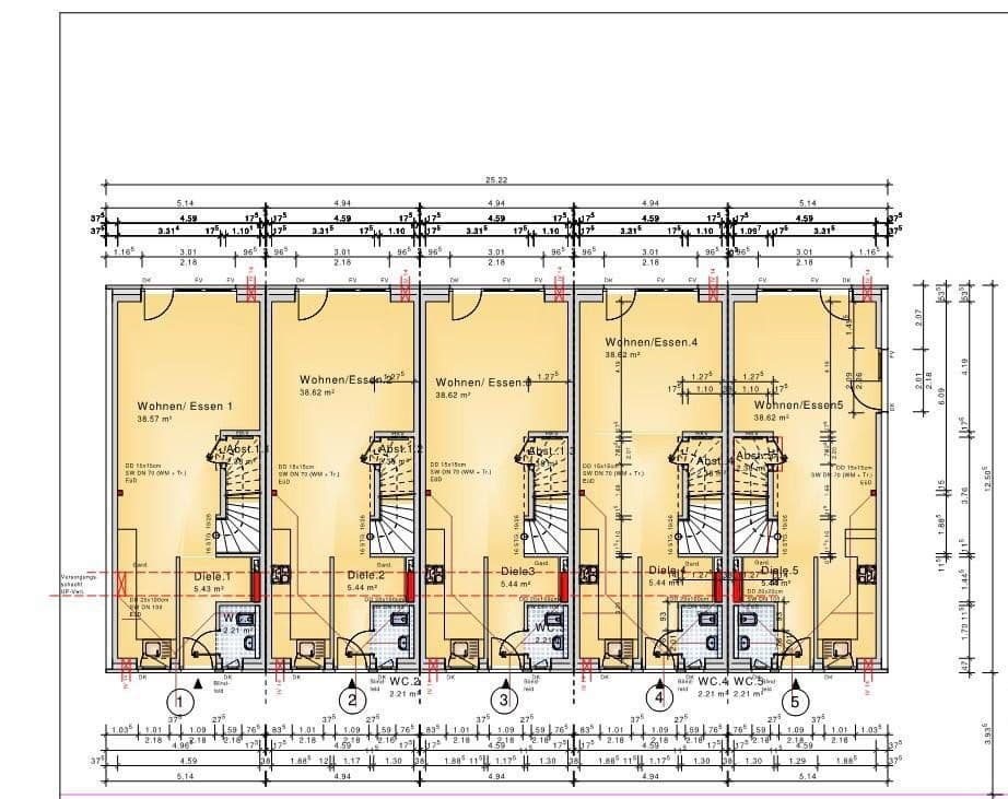 Pronájem domu 145 m², pozemek 44 m², Meiendorferstrasse, 97, Hamburg, Hamburg Pronájem domu 145 m², pozemek 44 m², Meiendorferstrasse, 97, Hamburg, Hamburg