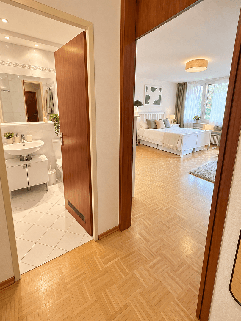 Pronájem bytu 1+1 40 m², Herzog-Johann-Str. 18, München, Bavorsko Pronájem bytu 1+1 40 m², Herzog-Johann-Str. 18, München, Bavorsko