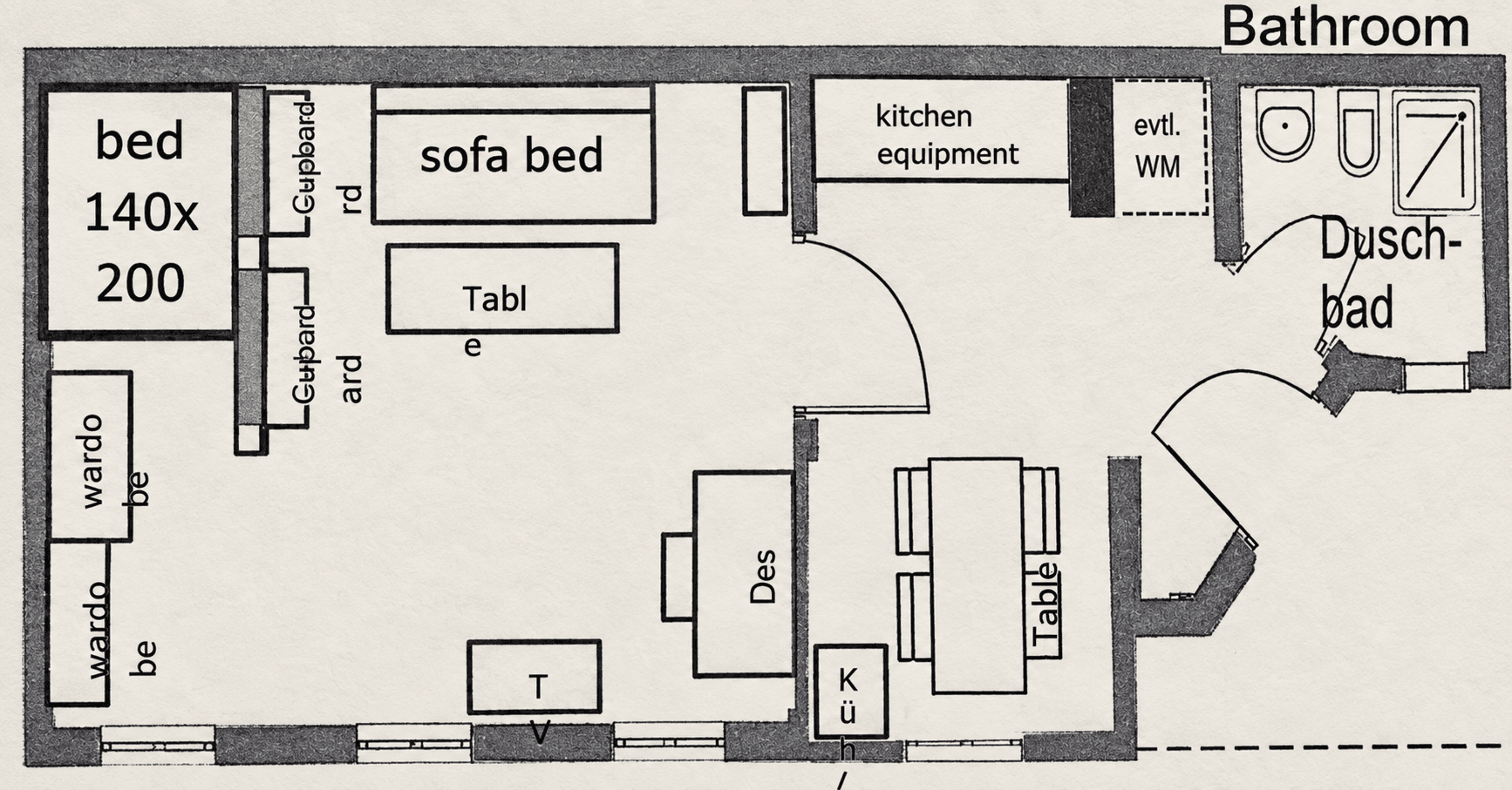 Pronájem bytu 1+kk 41 m², Vierzigmannstraße 15, Erlangen, Bavorsko Pronájem bytu 1+kk 41 m², Vierzigmannstraße 15, Erlangen, Bavorsko