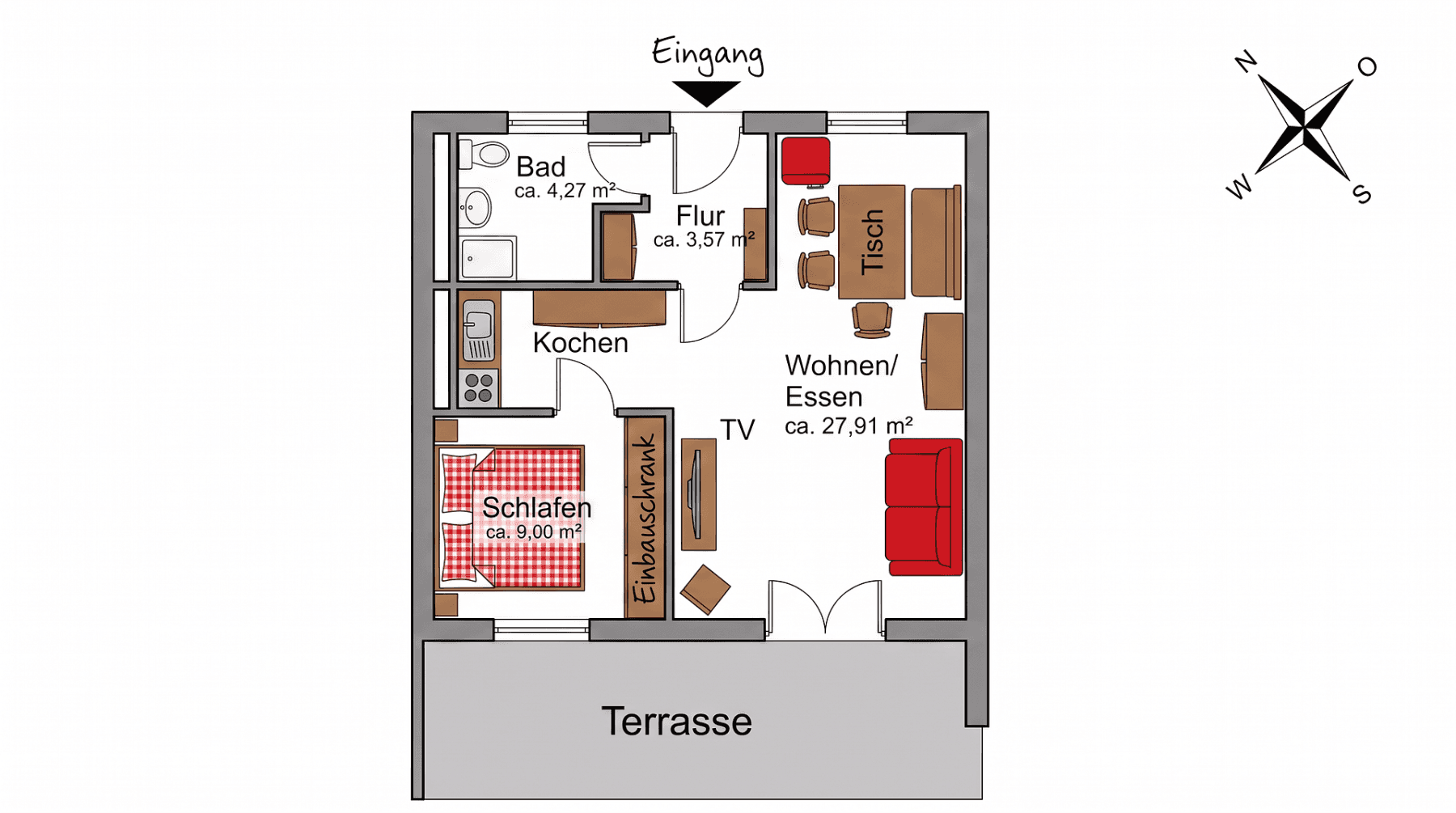 Prodej bytu 2+1 45 m², Seestraße 52, Walchensee, Bavorsko Prodej bytu 2+1 45 m², Seestraße 52, Walchensee, Bavorsko