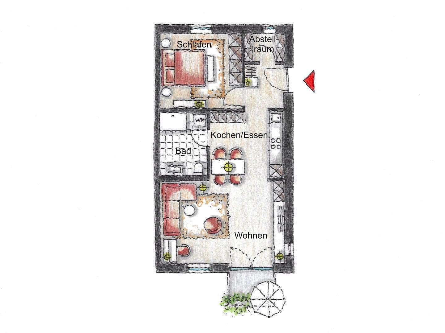 Prodej bytu 2+1 56 m², Kolpingstraße 3, Freyung, Bavorsko Prodej bytu 2+1 56 m², Kolpingstraße 3, Freyung, Bavorsko