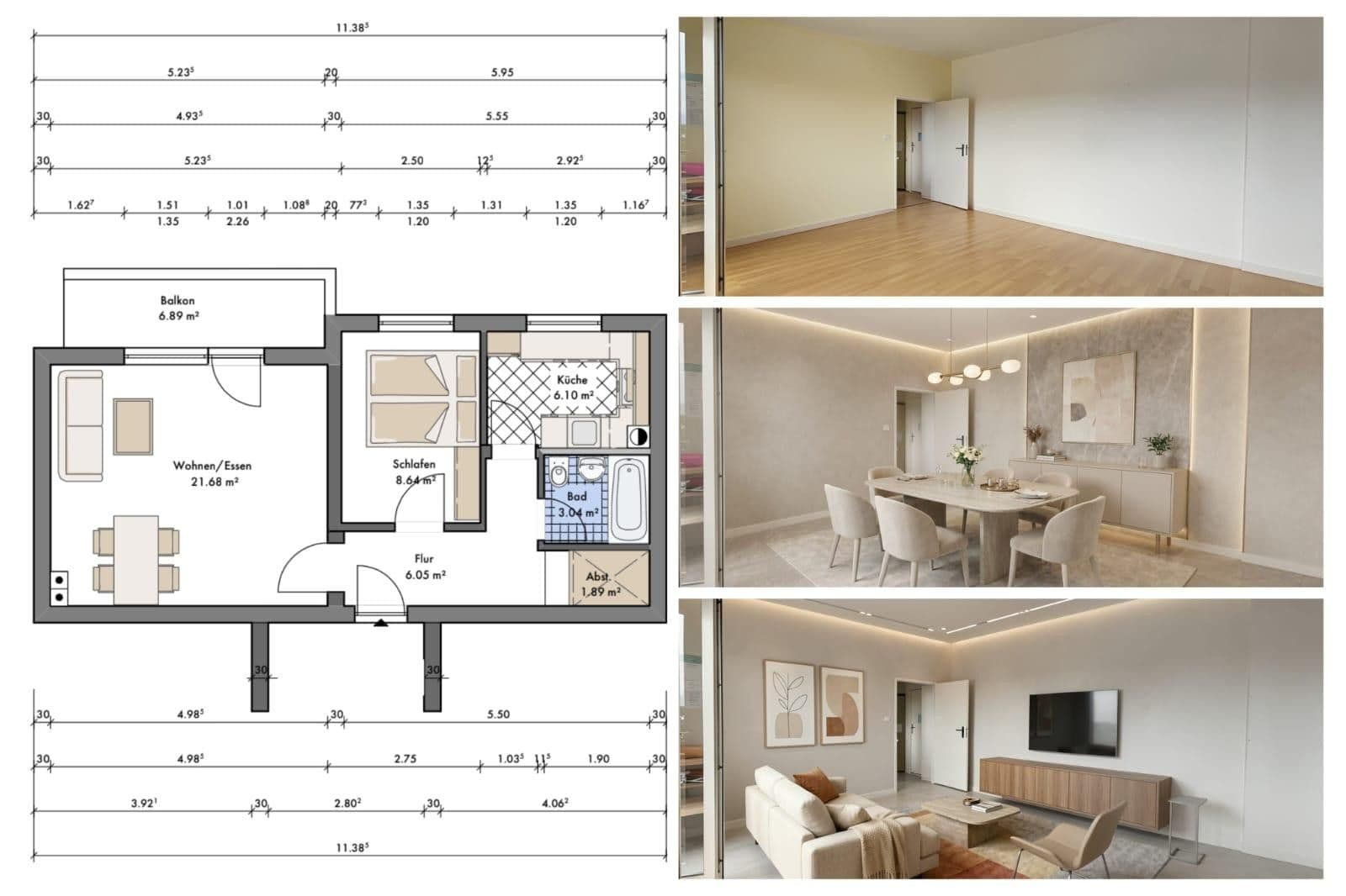 Prodej bytu 2+1 55 m², Belfaster Strasse 35, Berlin Mitte, Berlín Prodej bytu 2+1 55 m², Belfaster Strasse 35, Berlin Mitte, Berlín