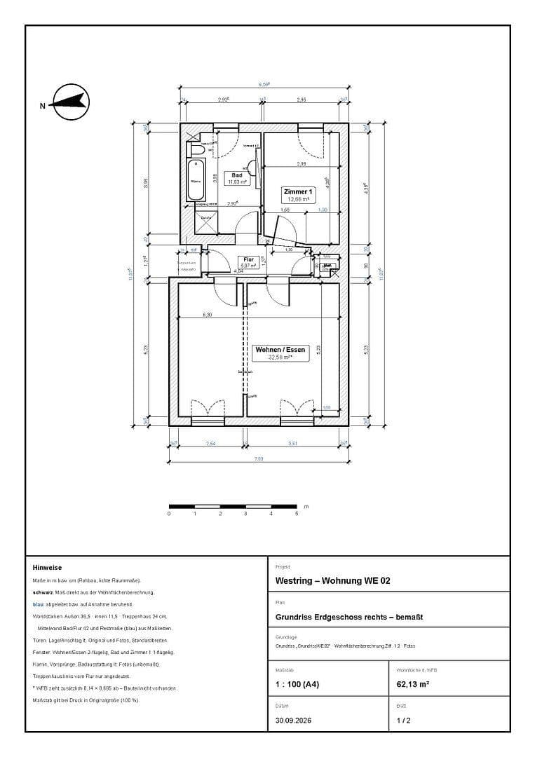 Pronájem bytu 2+1 62 m², Magdeburg, Sasko-Anhaltsko Pronájem bytu 2+1 62 m², Magdeburg, Sasko-Anhaltsko