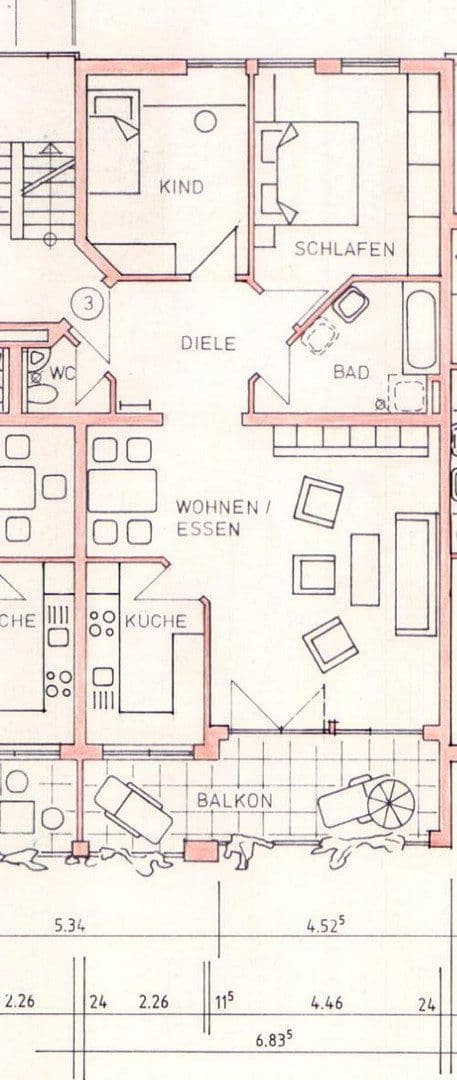 Prodej bytu 3+1 88 m², Lindauer Straße 130-138, Ulm, Bádensko-Württembersko Prodej bytu 3+1 88 m², Lindauer Straße 130-138, Ulm, Bádensko-Württembersko