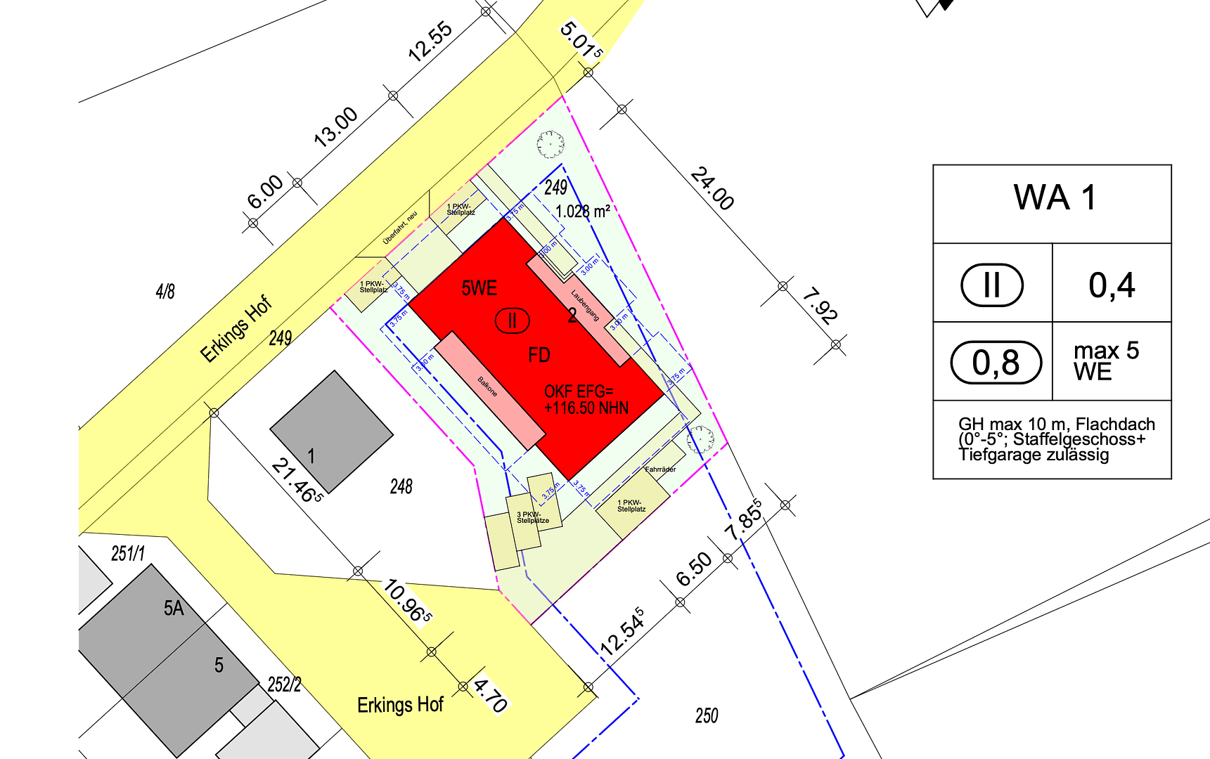 Prodej bytu 4+1 100 m², Erkings Hof 2, Hilter, Dolní Sasko Prodej bytu 4+1 100 m², Erkings Hof 2, Hilter, Dolní Sasko