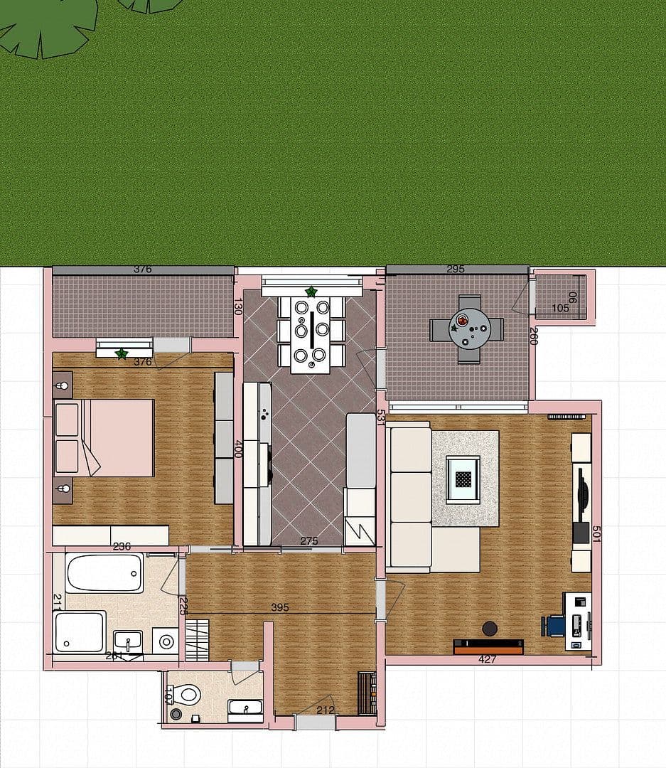 Pronájem bytu 2+1 75 m², Pfalzeler-Straße 87B, Trier, Porýní-Falc Pronájem bytu 2+1 75 m², Pfalzeler-Straße 87B, Trier, Porýní-Falc