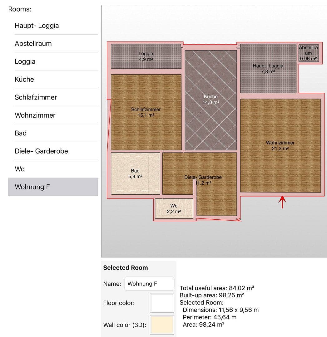 Pronájem bytu 2+1 75 m², Pfalzeler-Straße 87B, Trier, Porýní-Falc Pronájem bytu 2+1 75 m², Pfalzeler-Straße 87B, Trier, Porýní-Falc