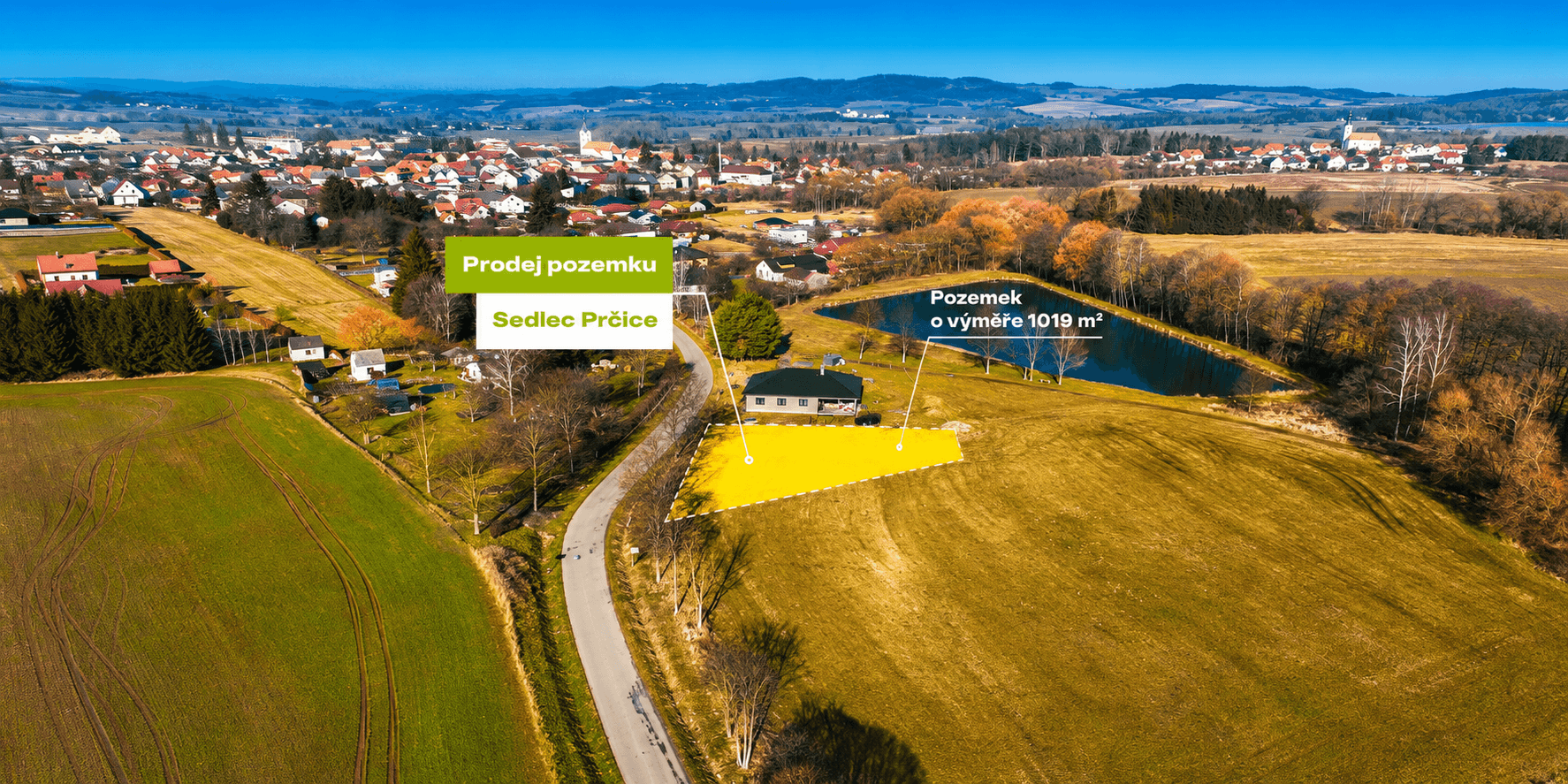 Prodej pozemku 1.019 m², Sedlec-Prčice, Středočeský kraj Prodej pozemku 1.019 m², Sedlec-Prčice, Středočeský kraj