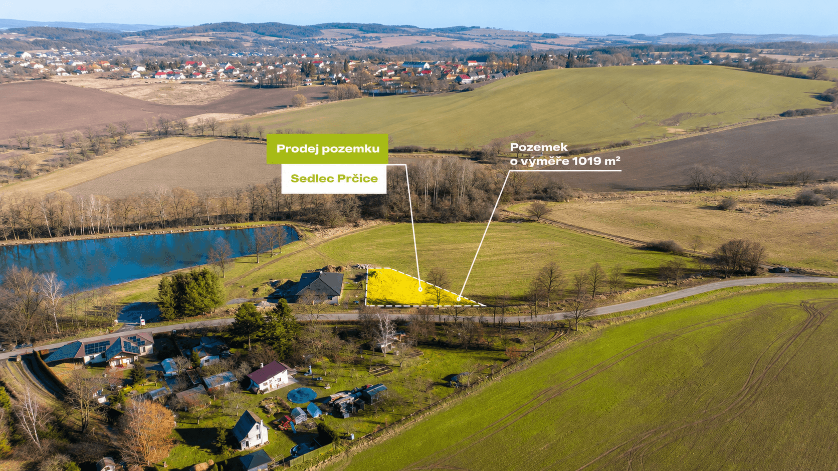 Prodej pozemku 1.019 m², Sedlec-Prčice, Středočeský kraj Prodej pozemku 1.019 m², Sedlec-Prčice, Středočeský kraj