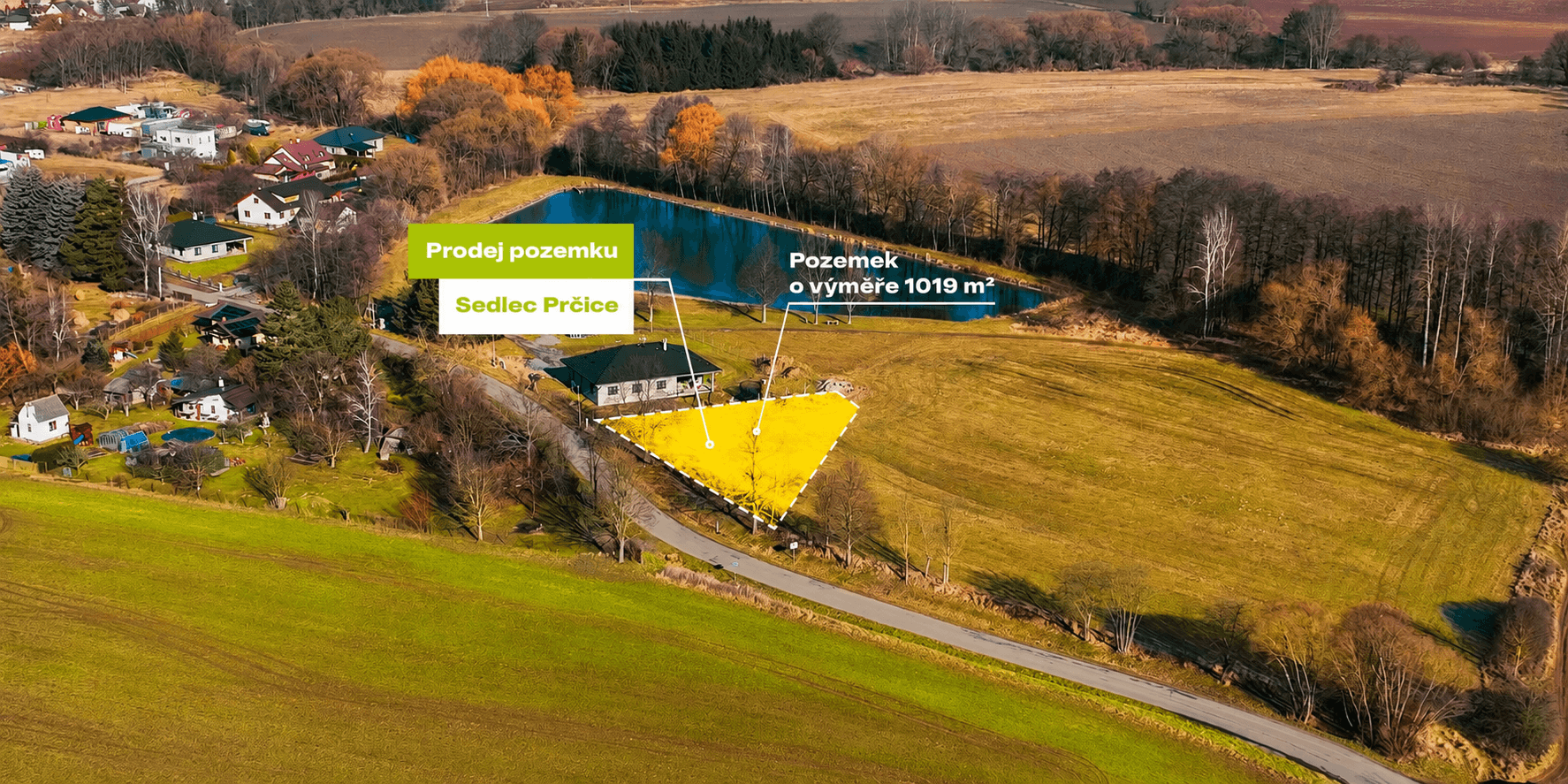 Prodej pozemku 1.019 m², Sedlec-Prčice, Středočeský kraj Prodej pozemku 1.019 m², Sedlec-Prčice, Středočeský kraj