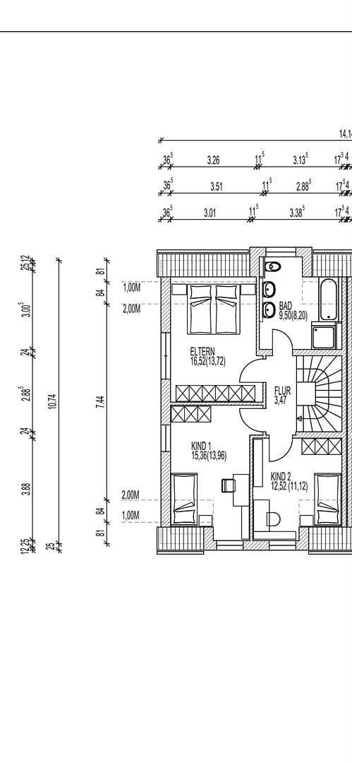 Prodej domu 137 m², pozemek 398 m², Heuweg 7c, Diedorf, Bavorsko Prodej domu 137 m², pozemek 398 m², Heuweg 7c, Diedorf, Bavorsko