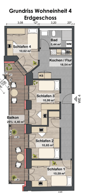Pronájem bytu 71 m², Fürther Str. 42a, Nürnberg Gostenhof, Bavorsko Pronájem bytu 71 m², Fürther Str. 42a, Nürnberg Gostenhof, Bavorsko