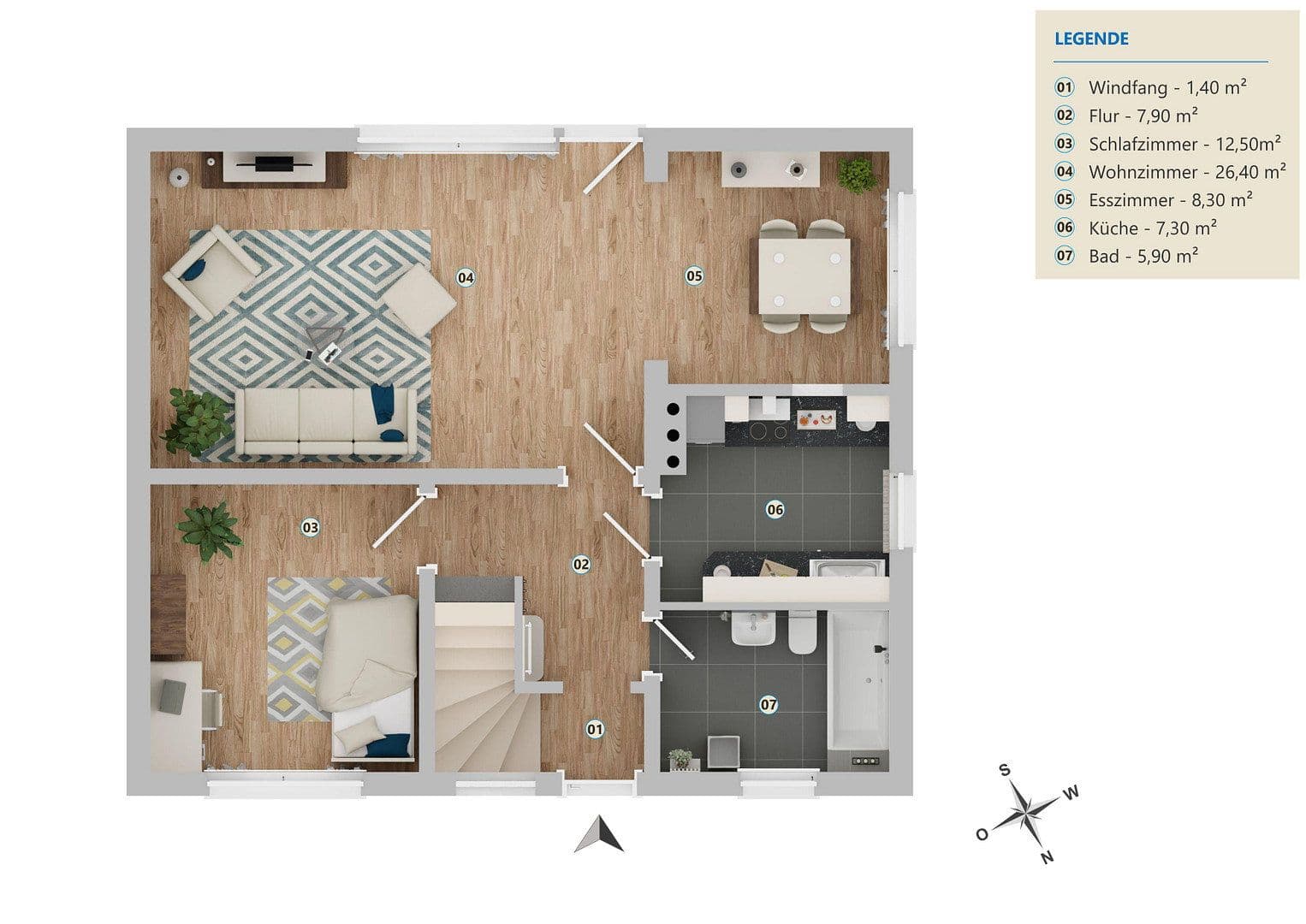 Prodej domu 135 m², pozemek 709 m², Lüneburg, Dolní Sasko Prodej domu 135 m², pozemek 709 m², Lüneburg, Dolní Sasko