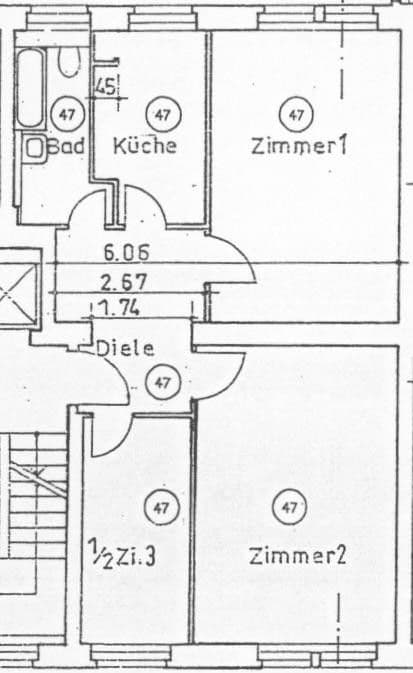 Prodej bytu 2+kk 63 m², Düsseldorfer Straße 38b, Berlin, Berlín Prodej bytu 2+kk 63 m², Düsseldorfer Straße 38b, Berlin, Berlín