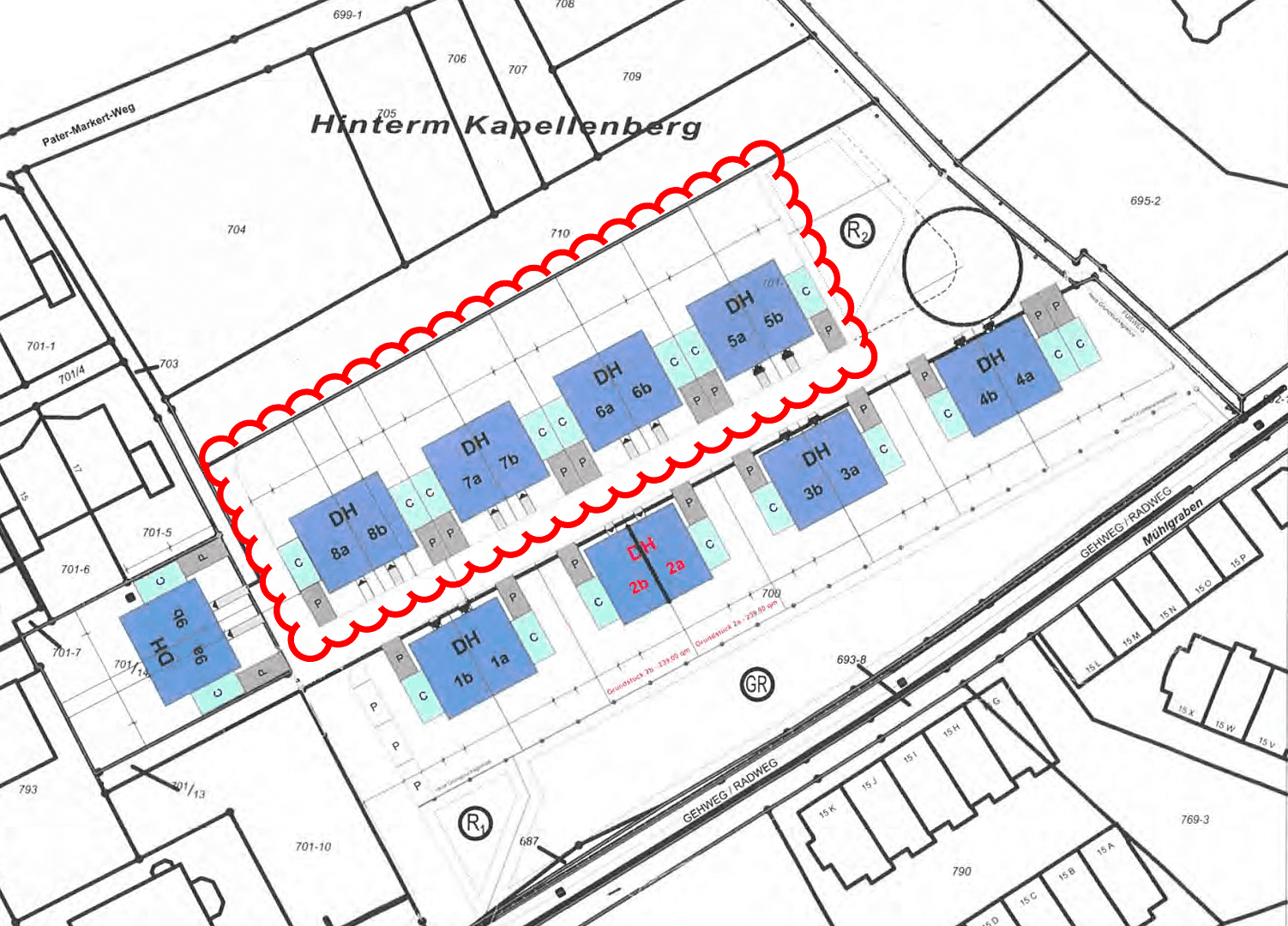 Prodej domu 128 m², pozemek 240 m², Am Kapellenberg 5-8, Saulheim, Porýní-Falc Prodej domu 128 m², pozemek 240 m², Am Kapellenberg 5-8, Saulheim, Porýní-Falc