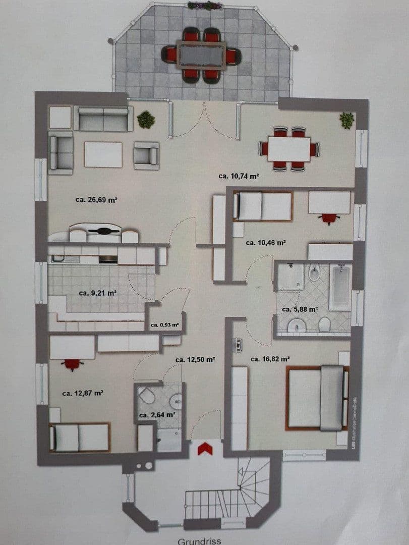 Prodej bytu 4+1 116 m², Paderborn, Severní Porýní-Vestfálsko Prodej bytu 4+1 116 m², Paderborn, Severní Porýní-Vestfálsko