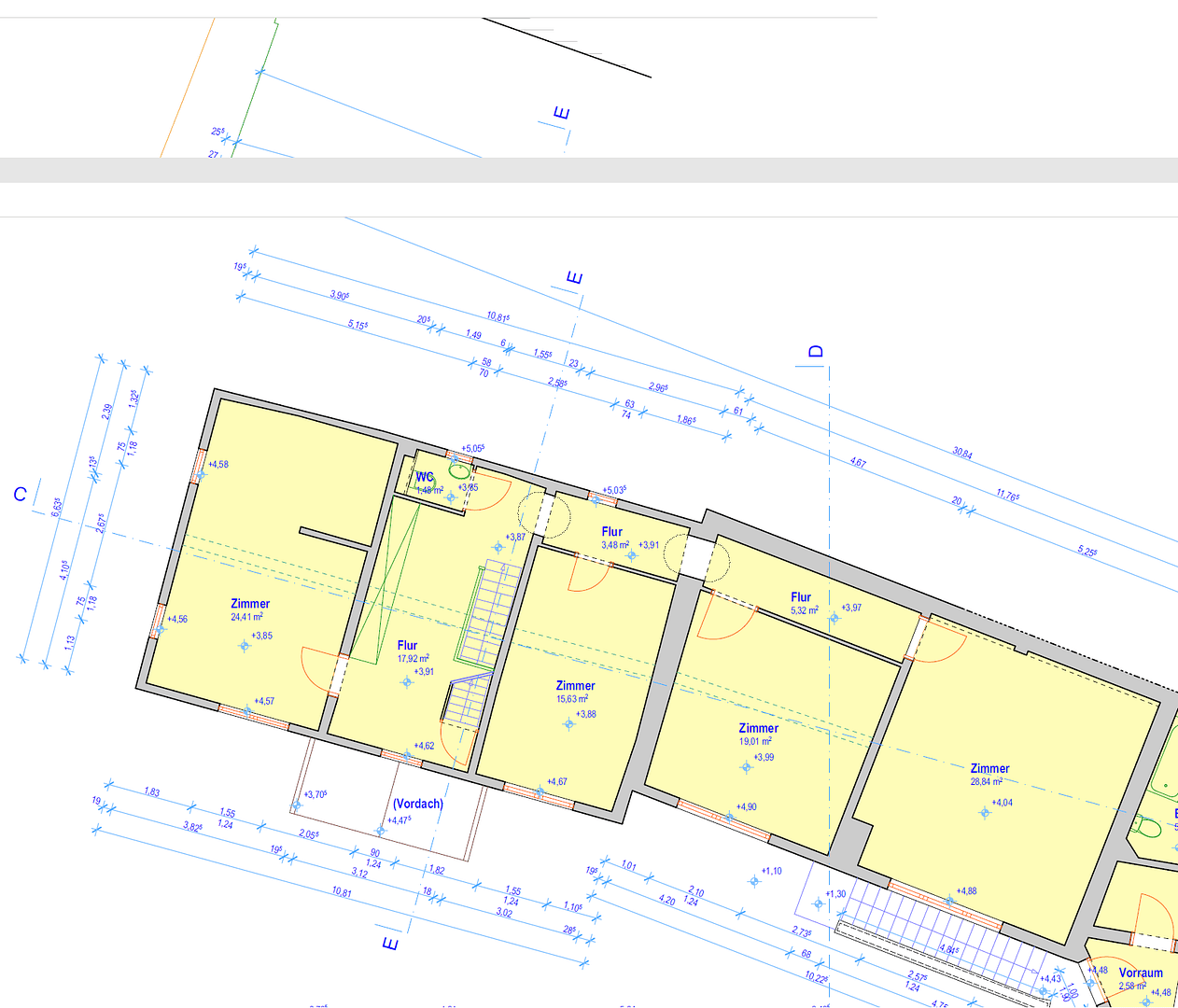 Pronájem domu 211 m², pozemek 100 m², Falltorstr. 2, Bruchköbel, Hessen Pronájem domu 211 m², pozemek 100 m², Falltorstr. 2, Bruchköbel, Hessen