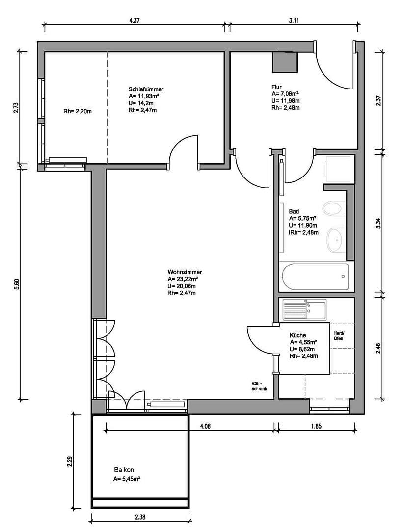 Prodej bytu 2+1 55 m², Berlin, Berlín Prodej bytu 2+1 55 m², Berlin, Berlín