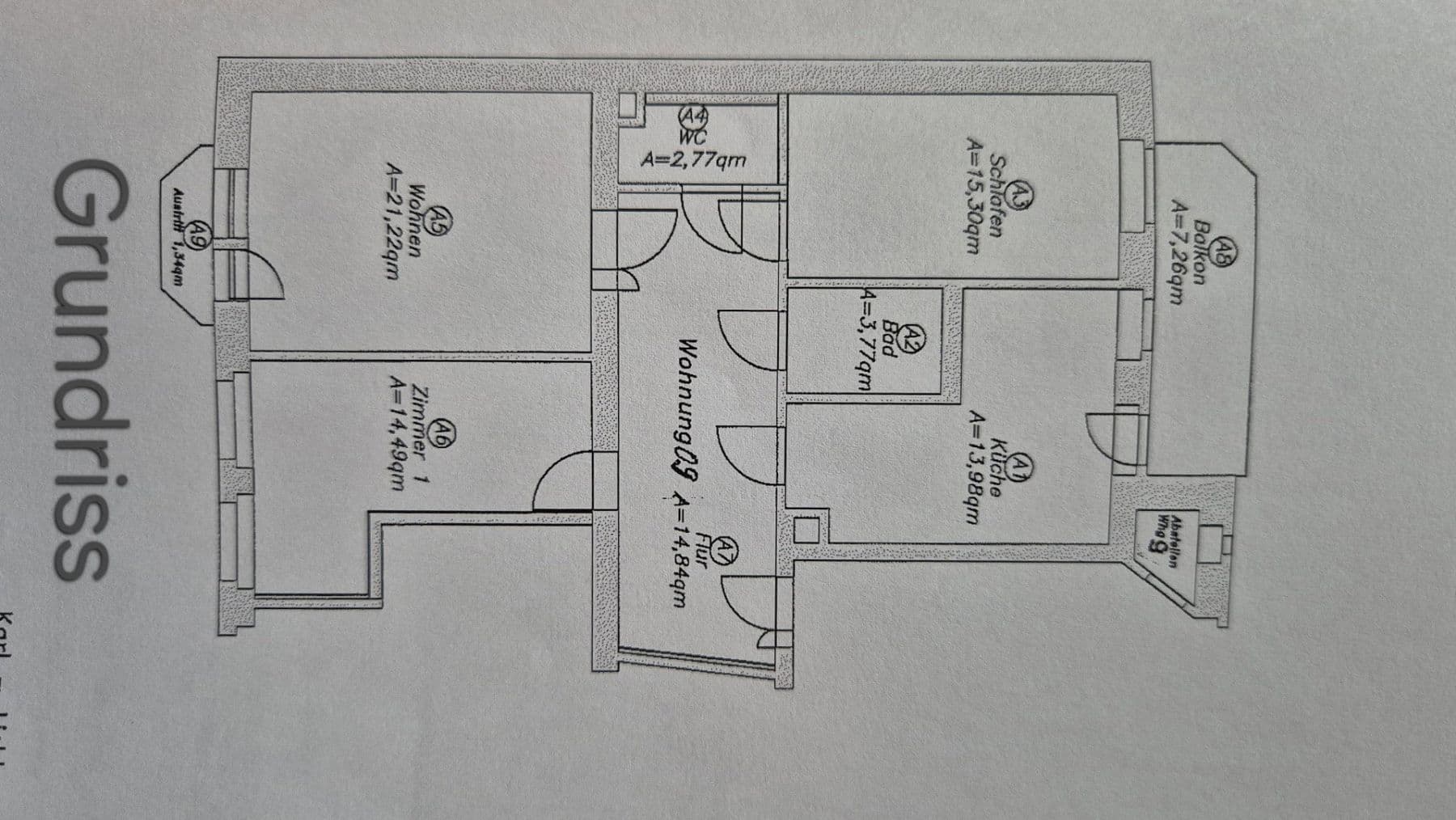 Pronájem bytu 2+1 72 m², Leipzig, Sasko Pronájem bytu 2+1 72 m², Leipzig, Sasko