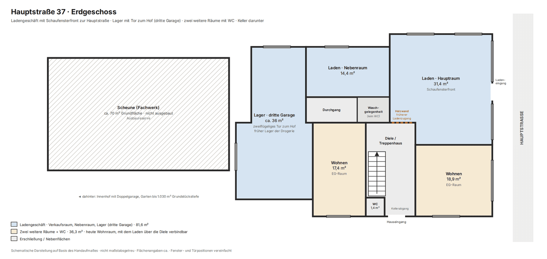 Prodej domu 158 m², pozemek 1.030 m², Hauptstraße 37, Steinbach-Hallenberg, Durynsko Prodej domu 158 m², pozemek 1.030 m², Hauptstraße 37, Steinbach-Hallenberg, Durynsko