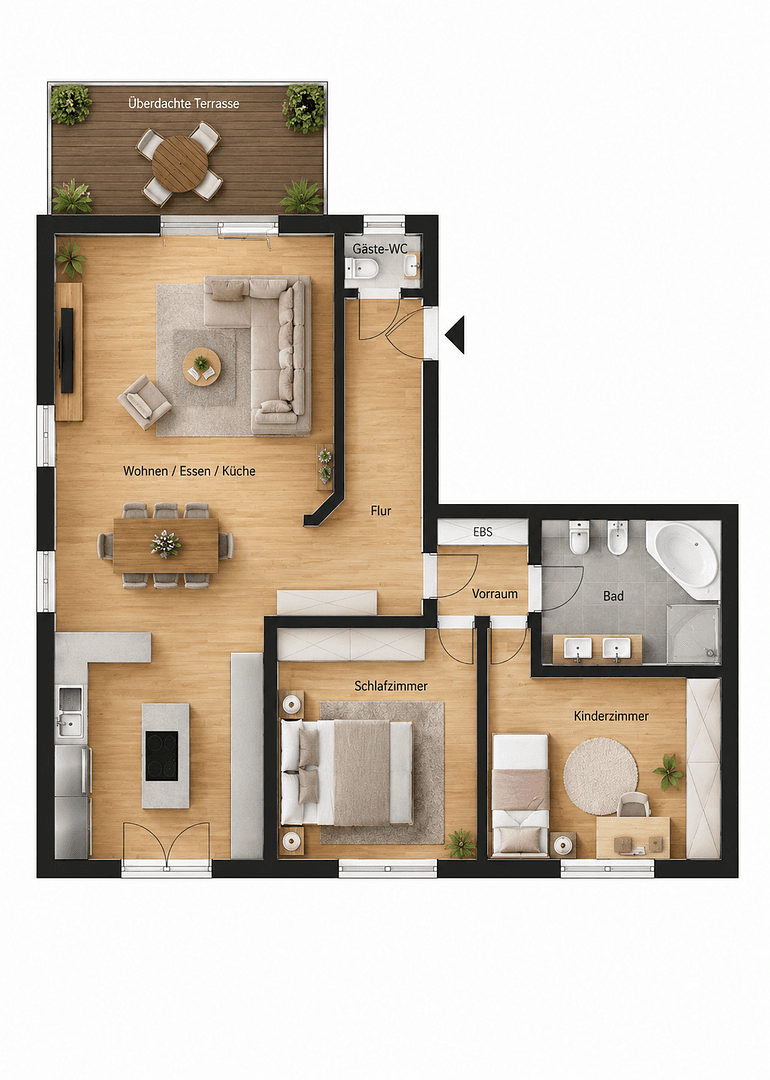 Prodej bytu 3+kk 116 m², Wirtembergstrasse 88, Fellbach, Bádensko-Württembersko Prodej bytu 3+kk 116 m², Wirtembergstrasse 88, Fellbach, Bádensko-Württembersko