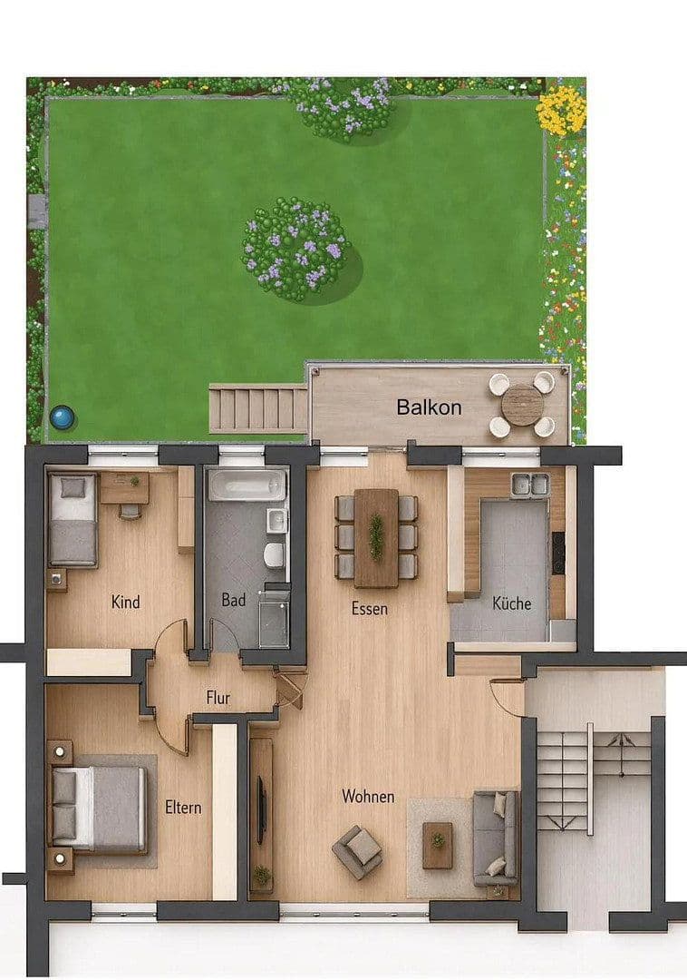 Prodej bytu 3+1 85 m², Am Lettenholz 16, Bad Tölz, Bavorsko Prodej bytu 3+1 85 m², Am Lettenholz 16, Bad Tölz, Bavorsko