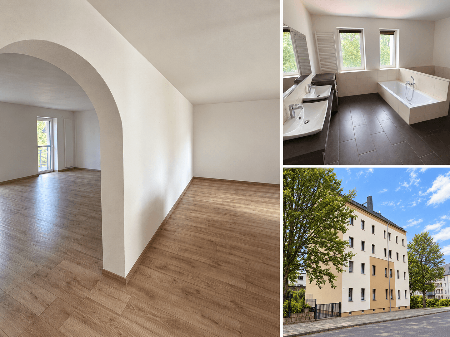 Pronájem bytu 4+1 135 m², Rudolfstraße 8, Chemnitz, Sasko Pronájem bytu 4+1 135 m², Rudolfstraße 8, Chemnitz, Sasko