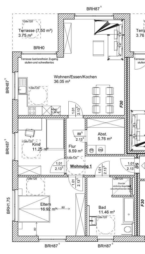 Pronájem bytu 3+1 95 m², Wissinger Mark 21, Bissendorf, Dolní Sasko Pronájem bytu 3+1 95 m², Wissinger Mark 21, Bissendorf, Dolní Sasko