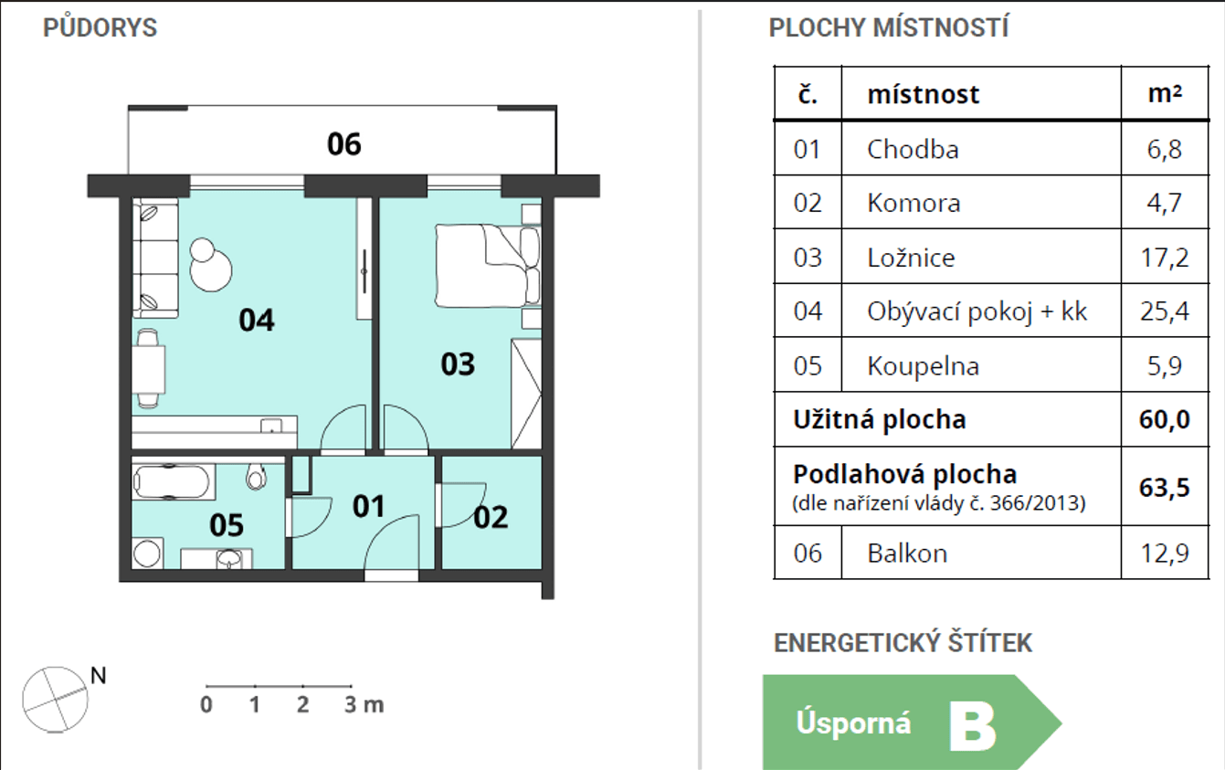 Pronájem bytu 2+kk 64 m², Generála Sedláčka, Brandýs nad Labem-Stará Boleslav, Středočeský kraj Pronájem bytu 2+kk 64 m², Generála Sedláčka, Brandýs nad Labem-Stará Boleslav, Středočeský kraj