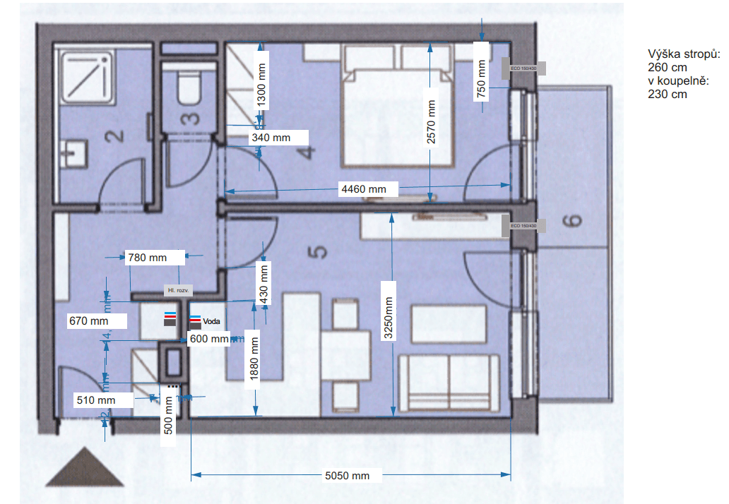 Pronájem bytu 2+kk 44 m², Formanská, Praha, Praha Pronájem bytu 2+kk 44 m², Formanská, Praha, Praha