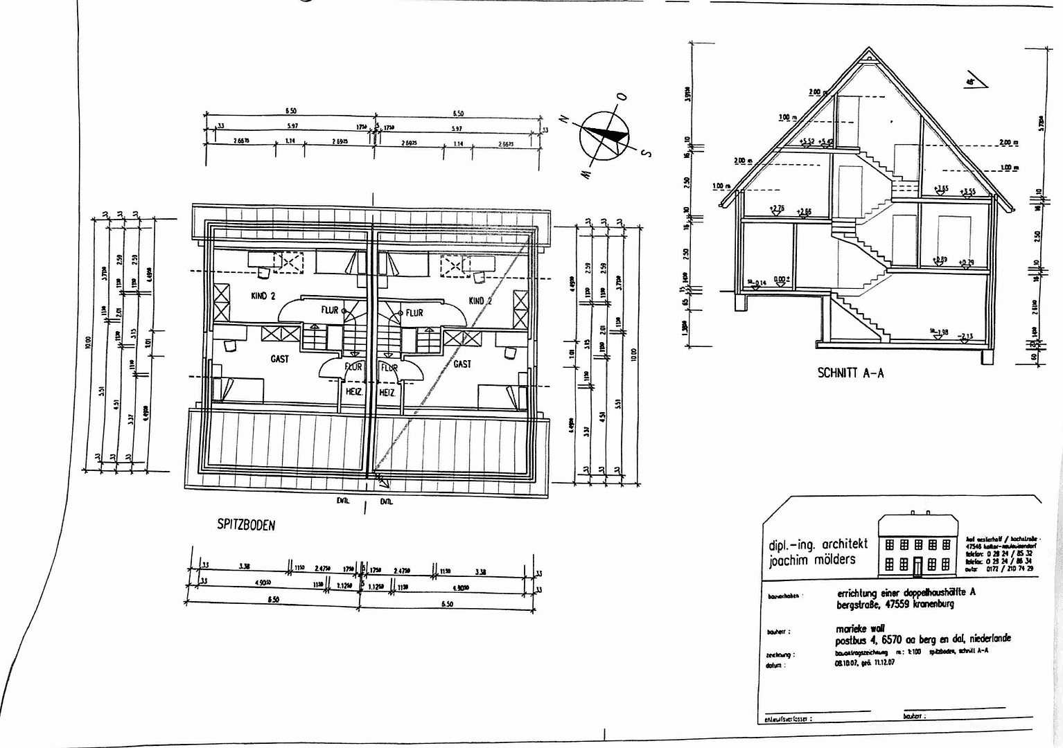 Prodej domu 126 m², pozemek 232 m², Bergstraße 26b, Kranenburg, Severní Porýní-Vestfálsko Prodej domu 126 m², pozemek 232 m², Bergstraße 26b, Kranenburg, Severní Porýní-Vestfálsko