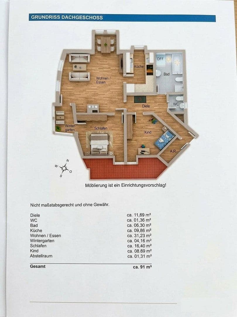 Prodej bytu 3+1 91 m², Beim Floßerhäusle 1, Kempten (Allgäu), Bavorsko Prodej bytu 3+1 91 m², Beim Floßerhäusle 1, Kempten (Allgäu), Bavorsko