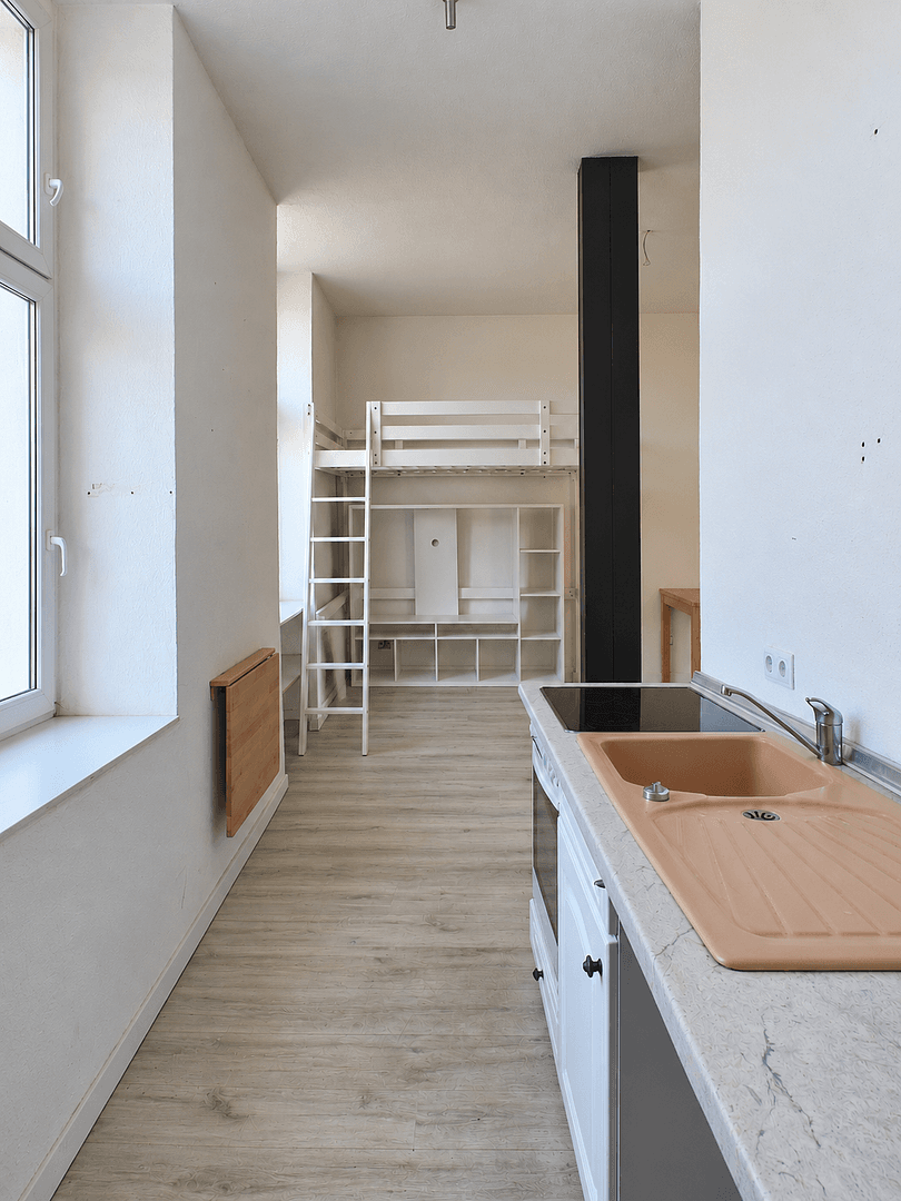 Pronájem bytu 1+kk 34 m², Niederstraße 15, Krefeld, Severní Porýní-Vestfálsko Pronájem bytu 1+kk 34 m², Niederstraße 15, Krefeld, Severní Porýní-Vestfálsko