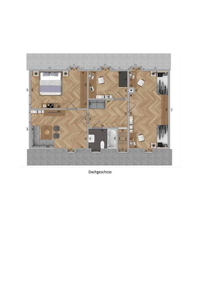 Prodej domu 245 m², pozemek 338 m², Gräfendorf, Bavorsko Prodej domu 245 m², pozemek 338 m², Gräfendorf, Bavorsko