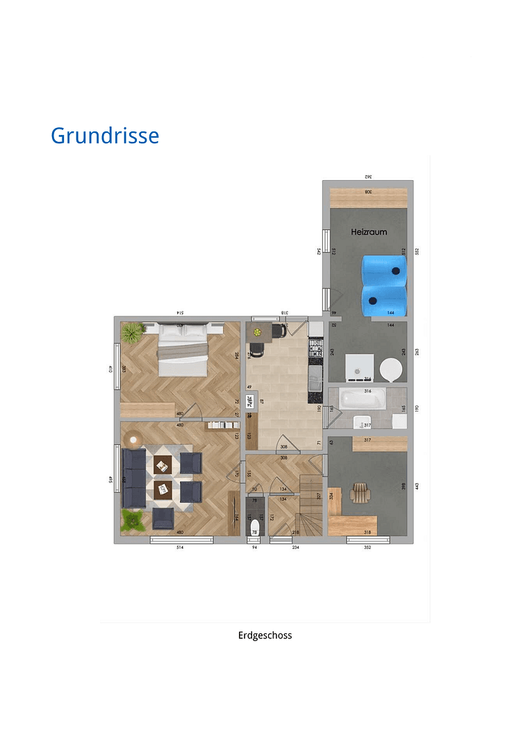 Prodej domu 245 m², pozemek 338 m², Gräfendorf, Bavorsko Prodej domu 245 m², pozemek 338 m², Gräfendorf, Bavorsko