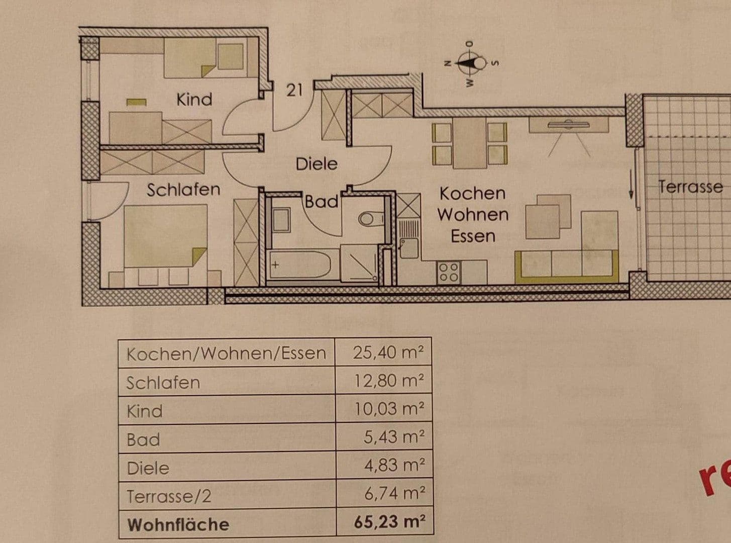 Pronájem bytu 3+1 65 m², Erhard-Prunner-Str. 23b, Markt Indersdorf, Bavorsko Pronájem bytu 3+1 65 m², Erhard-Prunner-Str. 23b, Markt Indersdorf, Bavorsko