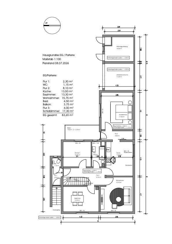 Prodej domu 145 m², pozemek 930 m², Rodgau, Hessen Prodej domu 145 m², pozemek 930 m², Rodgau, Hessen