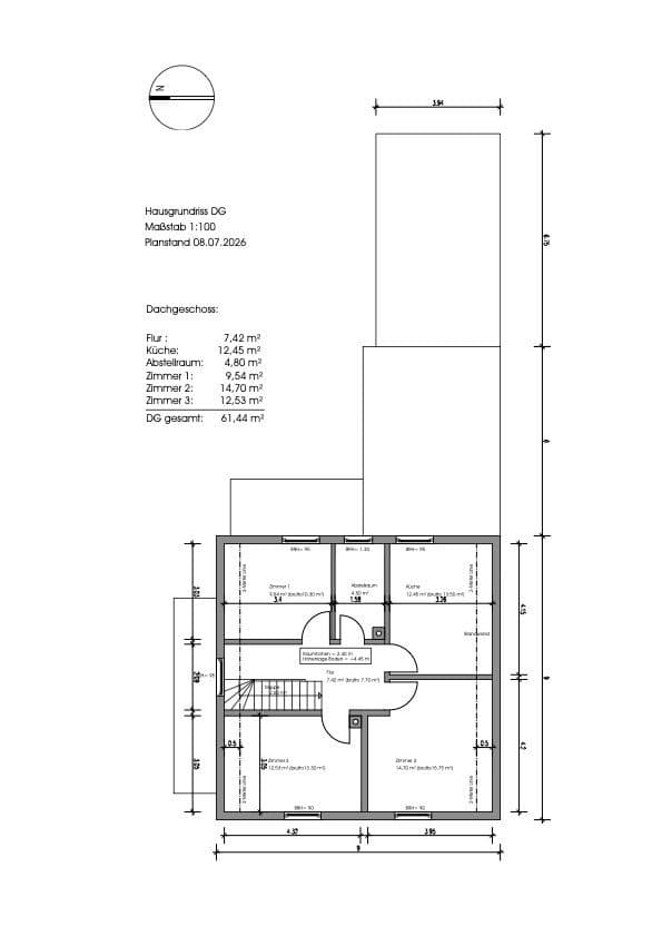 Prodej domu 145 m², pozemek 930 m², Rodgau, Hessen Prodej domu 145 m², pozemek 930 m², Rodgau, Hessen